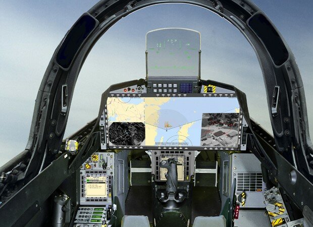 Proje Gripen prevê a fabricação de caças para a FAB com transferência de tecnologia - Foto: SAAB