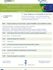 INCOBRA-ENRICH Info Day: un horizonte de oportunidades para a cooperação Brasil-UE