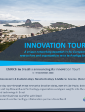 ENRICH Brazil promove tour de inovação pelo Brasil para empresas europeias